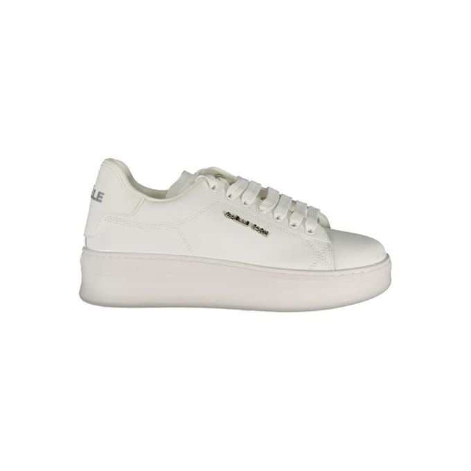 Gaelle Paris Bianco Poliuretano Dames Sneaker