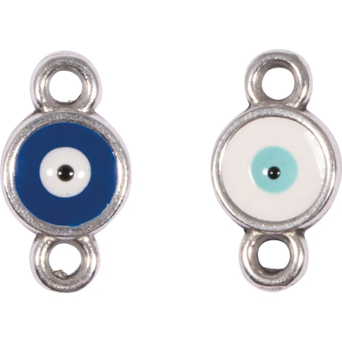 Decoratieve elementen "Evil Eye" - Zilver