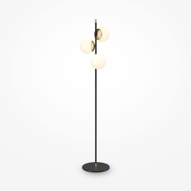 Maytoni - Vloerlamp Nostalgia - Goud - Ø37,7