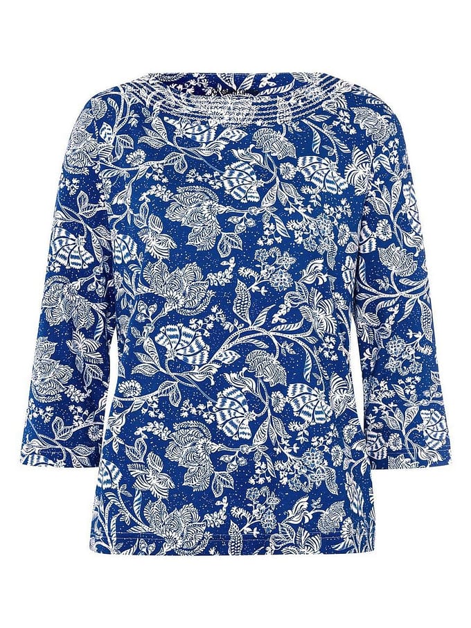 Overhemd Maya Van Green Cotton blauw