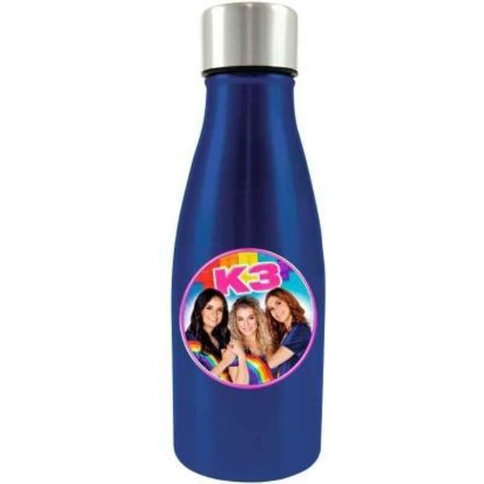 K3 thermosfles - blauw 350 ml - met Julia, Hanne en Marthe