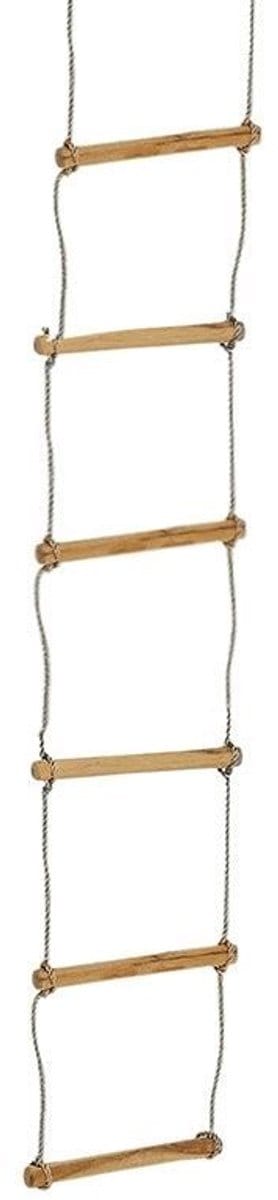 Touwladder met 6 sporten 200 cm