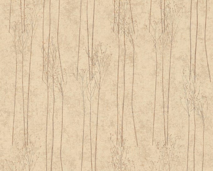 SCANDINAVISCHE STYLE BEHANG | Landelijk - beige bruin geel - A.S. Création #Hygge