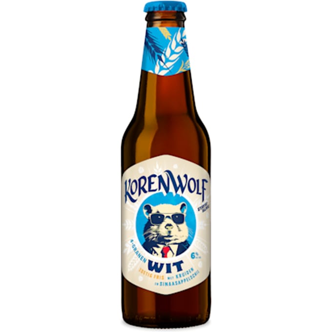 Korenwolf wit 6%