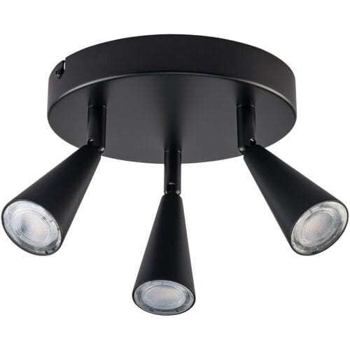LIVARNO Plafondlamp (Plafondspots, Zwart)