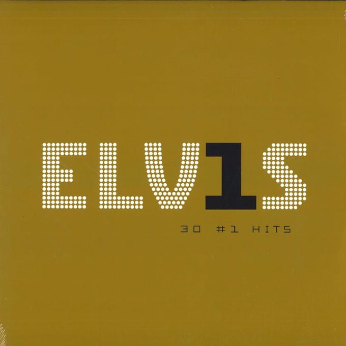 Disque Vinyle ELVIS PRESLEY - ELV1S 30 #1 Hits 88875120941 RCA 2002 Europe Rock beige