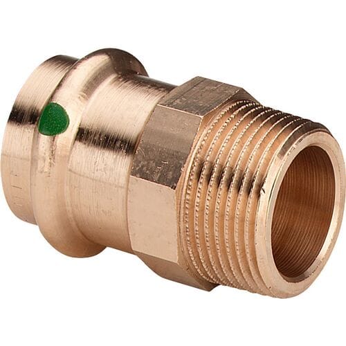 Viega Sanpress transition 15 x 3/4" sleeve/nipple gunmetal