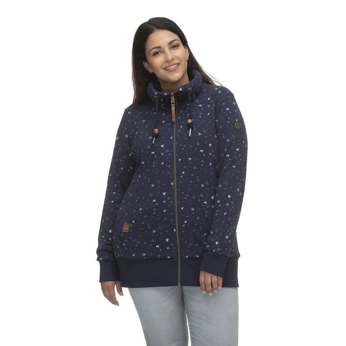 Capuchon met rits voor dames Ragwear Rylie Birds Plus