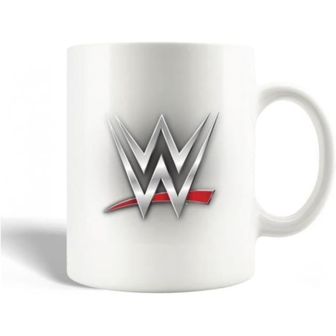 Keramische Mok - WWE - Raw Super Show - 30cl - Vaatwasmachinebestendig - Wit