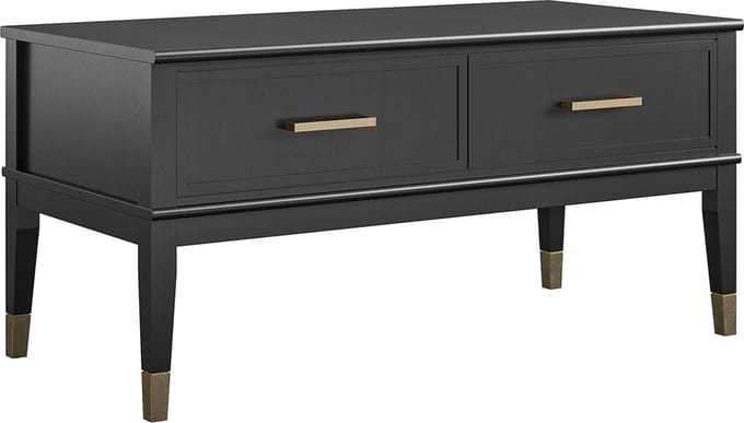 Westerleigh-Salontafel - Lifttop - Zwart MDF