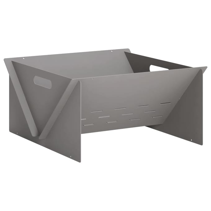 vidaXL - Vuurkorf - Roestkleurig - 40 - x - 40 - x - 20 - cm - weervast - staal