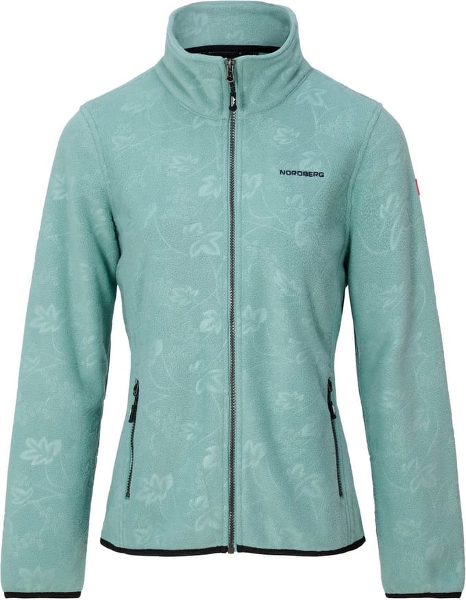 Nordberg Fleece Vest Ausbrenner - Dames - Groen - Maat L