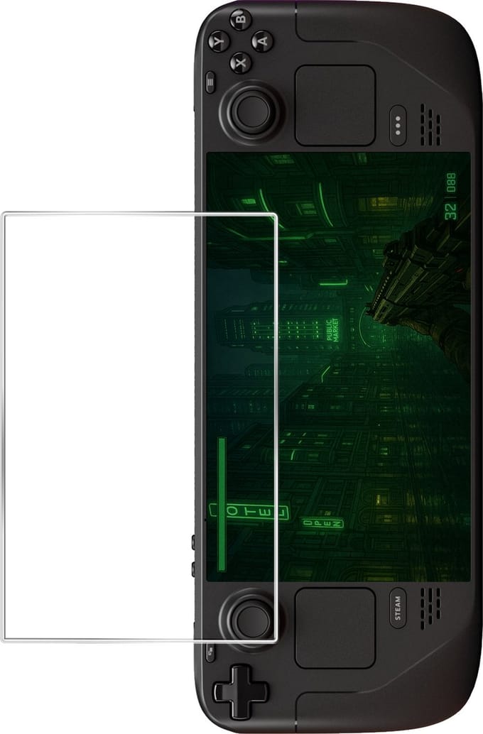 Beschermglas Geschikt voor Steam Deck OLED Screenprotector Tempered Glass - Screenprotector Geschikt voor Steam Deck OLED Screen Protector