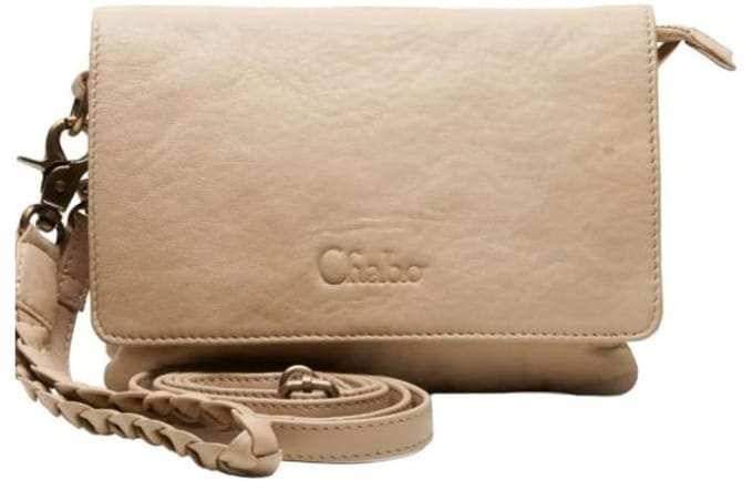 Chabo Bags - Borneo Style - Crossbody - Leer - Creme