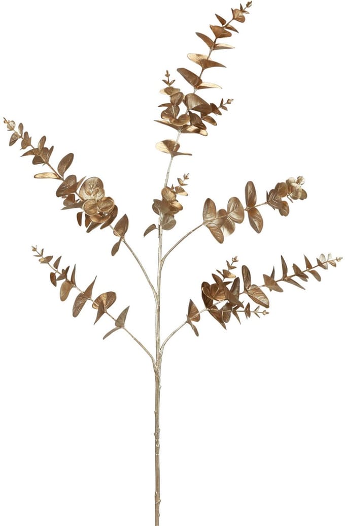 Eucalyptus kunst eucalyptustak metallic L105cm