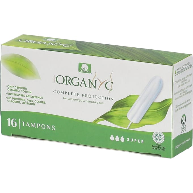 Organyc® Tampons Complete Protection Super 16 Tampon
