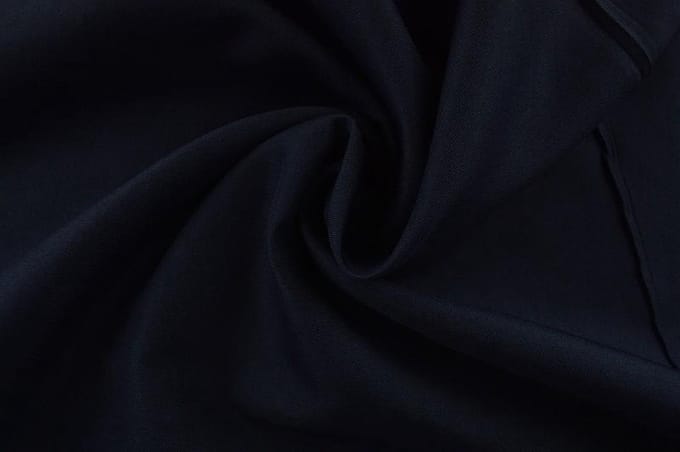 Brandvertragende stof - 300cm breed - Navy - 25 meter