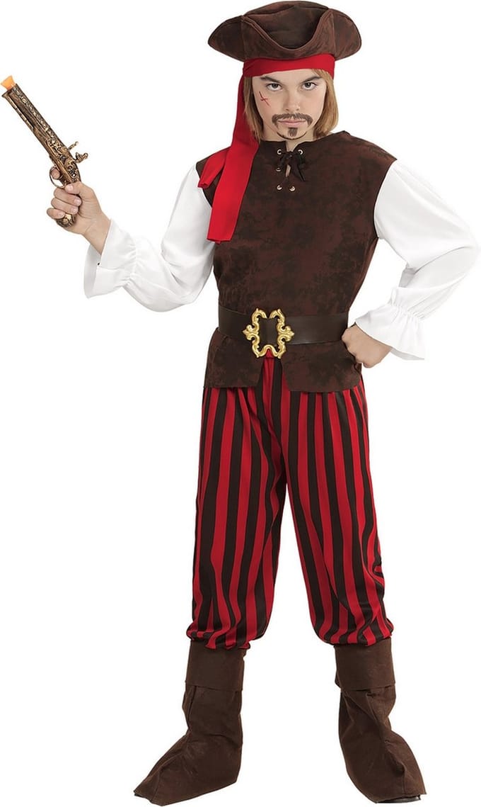 Caribische Piratenjongen Carlos Kostuum