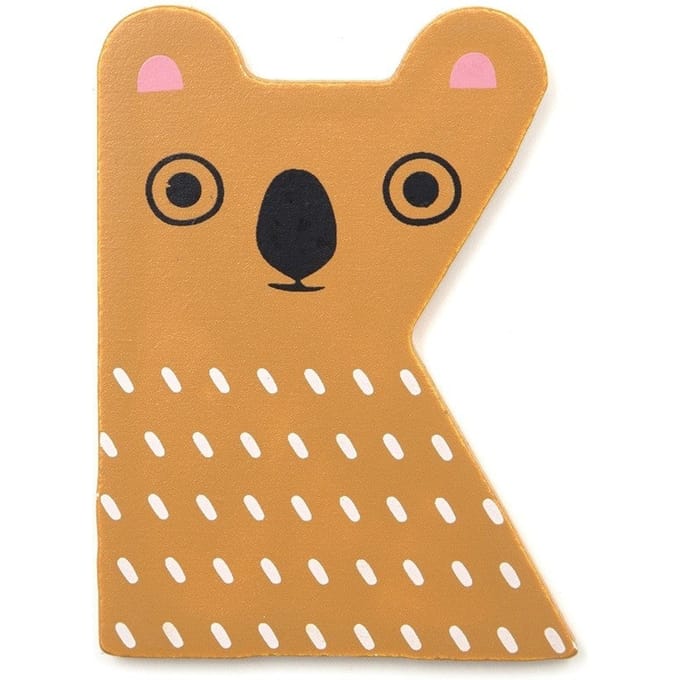 Petit Monkey houten letter K