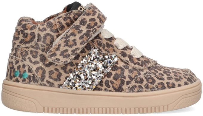 Mika Mellow Hoge Sneakers Meisjes Print