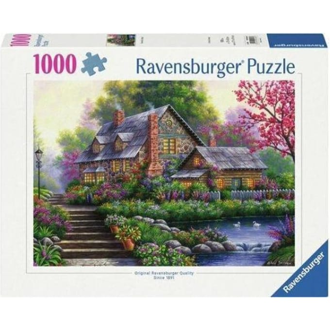 Ravensburger Romantische cottage 1000 stukjes Volwassenen puzzels