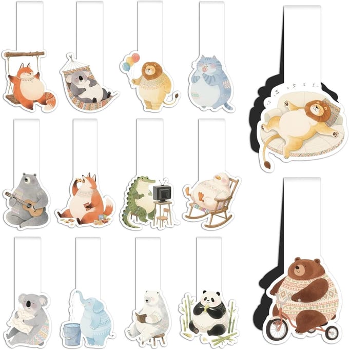 Leuke Dieren Boeklegger voor Kinderen, Perfect als Eerste Schoolcadeau, Uniek en Functioneel