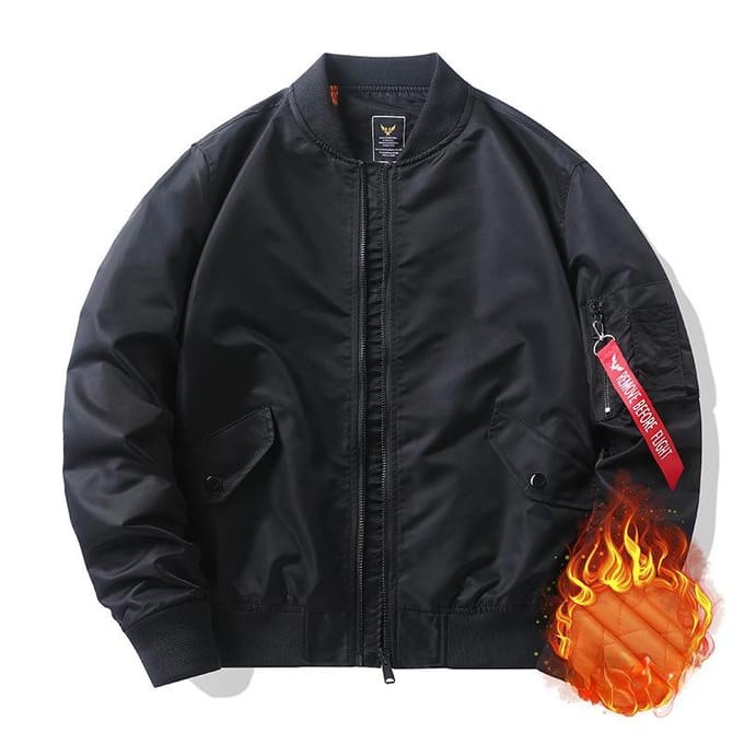Herfst en Winter Bovenkleding Bomberjack Heren Vliegjack 4XL blue