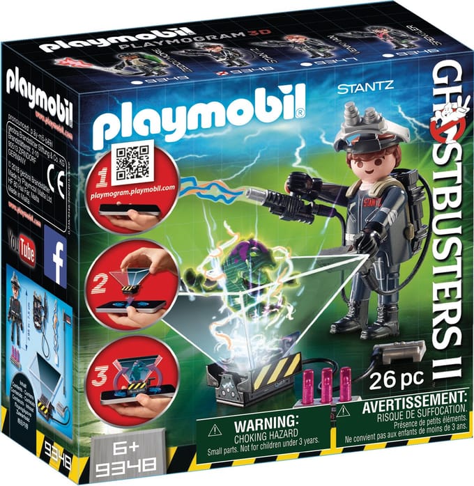 PLAYMOBIL Ghostbuster Raymond Stantz - 9348