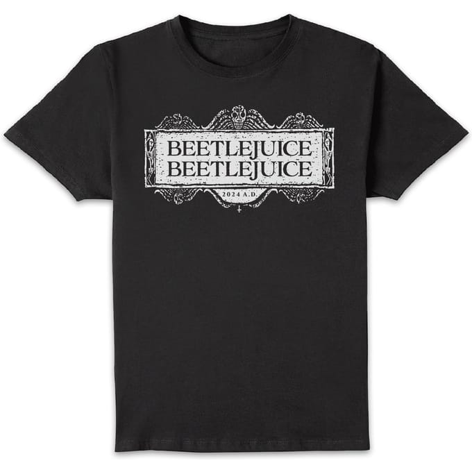 Beetlejuice Logo Unisex T-Shirt - Black - M