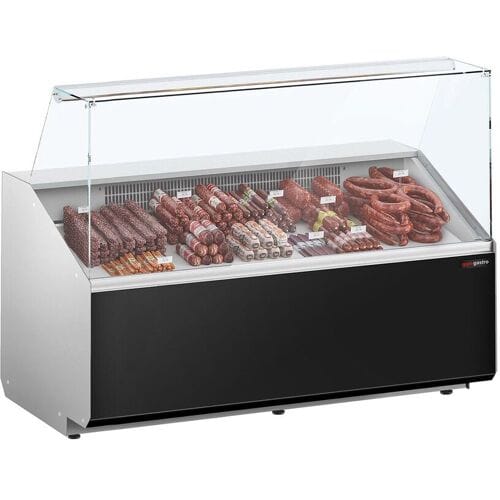 GGM Gastro Kühltheke - 1600mm - Frontblende Schwarz