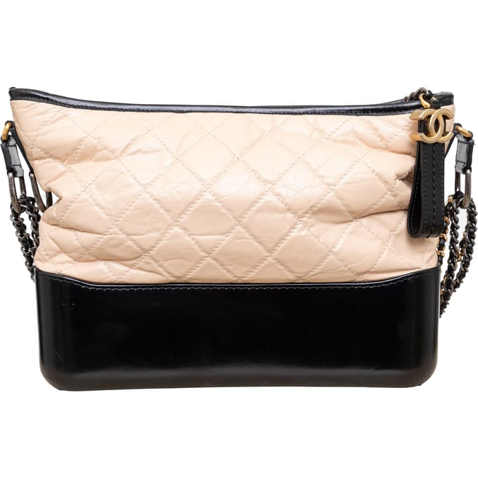 Chanel Gestepte Grote Gabrielle Hobo Tas - '10s