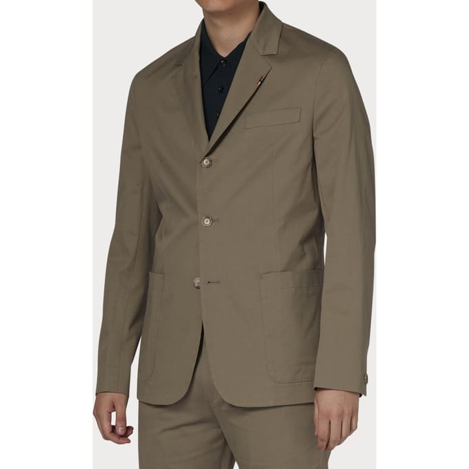 Paul Smith 2btn Sb Jacket Khaki Taglia: 48 | Giacche leggere Outlet | Uomo | Marrone
