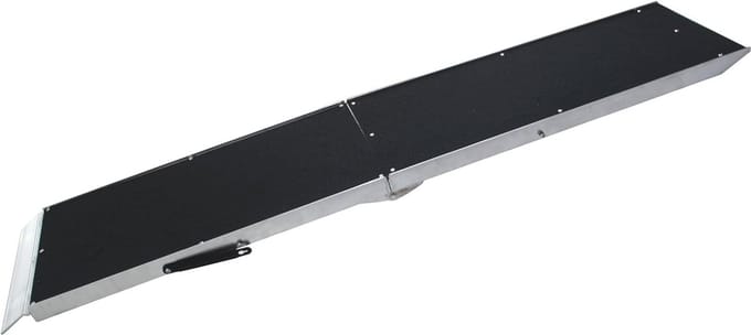 Opvouwbare Hondenhelling van Aluminium - Loopplaat 185 cm, Draagvermogen tot 110 kg