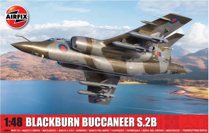 Airfix Modelbouwpakket Militaire voertuigen - 12014 Blackburn Buccaneer S.2B Plane Plastic - 1:48 - Modelbouw