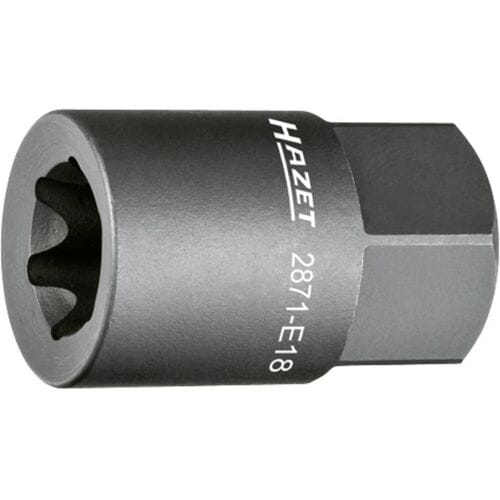 Hazet 2871-E18 Remklauw TORX-hulpstuk
