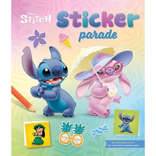 Disney Sticker Parade Stitch Educatieve boeken (spelletjes en raadsels)
