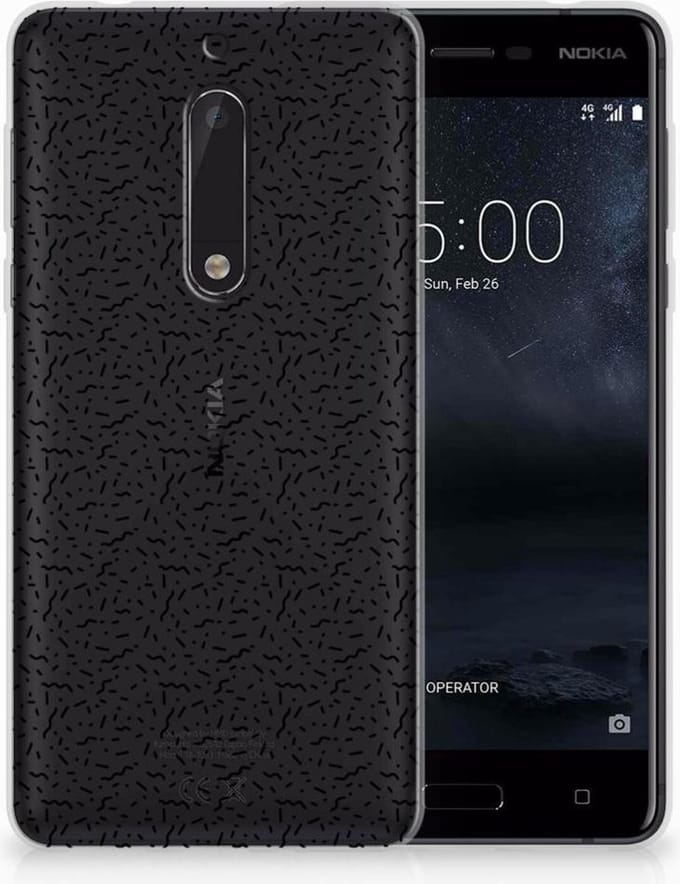 Nokia 5 TPU bumper Stripes Dots