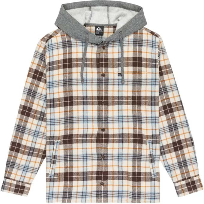 Quiksilver Surf Overhemd Met Lange Mouwen Beige,Bruin 2XL Man