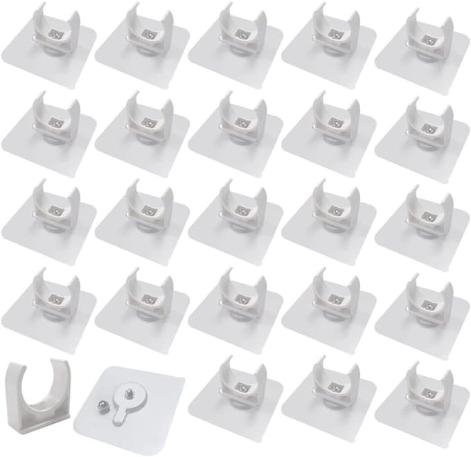 Solidchoice - 24 Stuks Plastic Slangenklemmen voor Waterleidingen