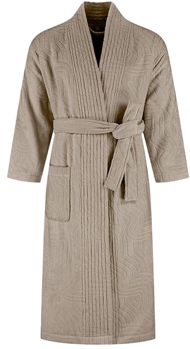 Yumeko badjas velours classic taupe m