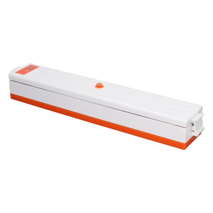 Machine de Scellage Sous Vide Alimentaire 100W Petite Machine de Scellage Alimentaire Entièrement Automatique avec Sac Sous Vide white