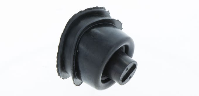 Rubber bellows throttle trigg