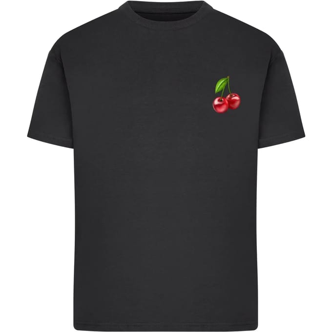 Dames-T-shirt oversized Merchcode Cherries 2