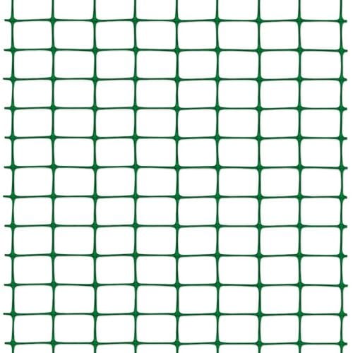 Tenax Millennium groen afrasteringsnet - 1,5 x 10 m, duurzaam kunststof