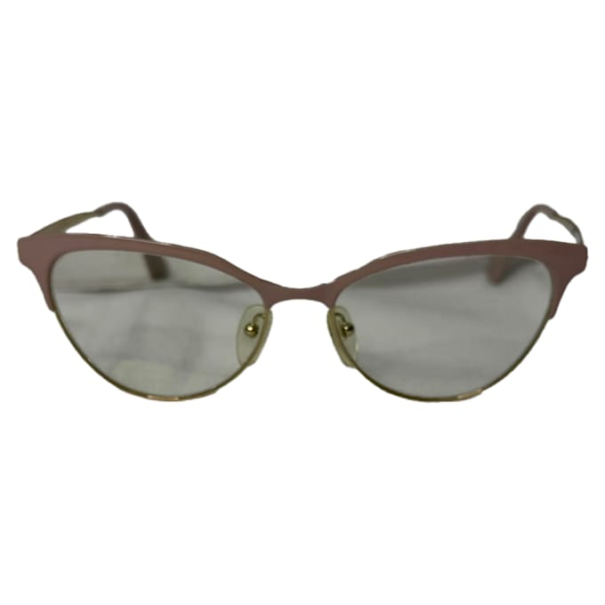 Prada 55S 52-16-140 bril in roze metaal