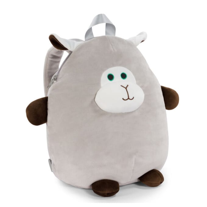 Noxxiez Schaap - Knuffelrugzak - Voor kinderen - Wit