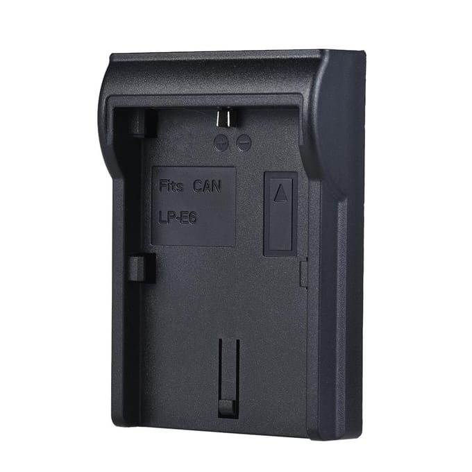 2 stks LP-E6 Batterij Plaat voor Neweer Andoer Dual/Vier Kanaals Batterij Oplader voor Canon EOS 5DII LP-E6 gray