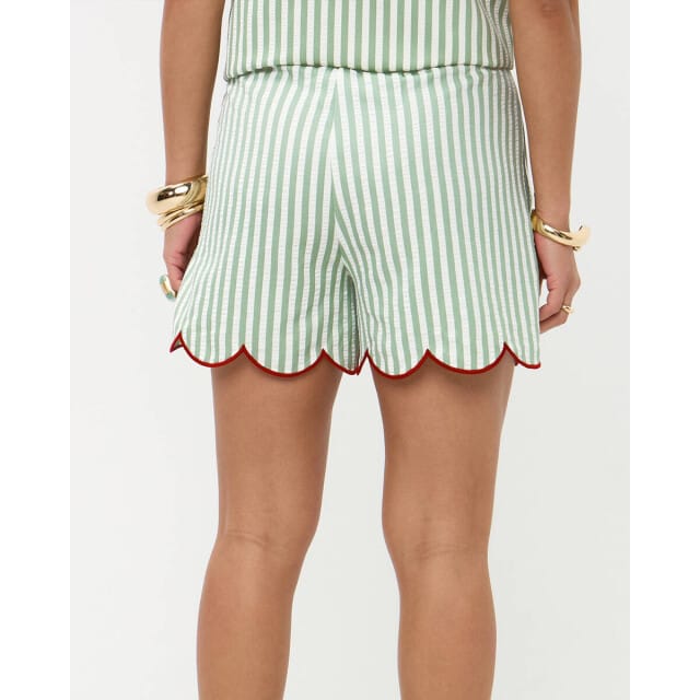 Ydence Short Nena Broeken Dames - Groen - Maat M