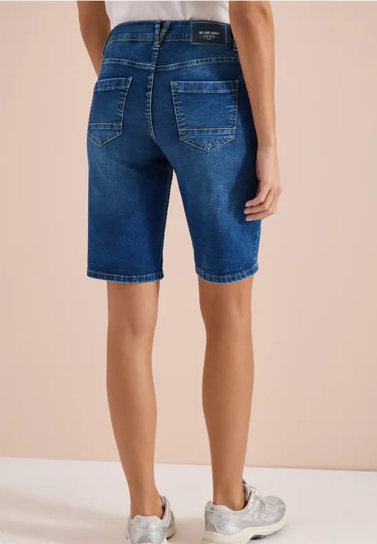 Slim Legs denim shorts in een casual fit