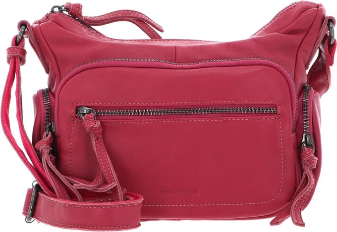 FREDsBRUDER Leren Schoudertas In My Pocket Crossbag Pink Roze